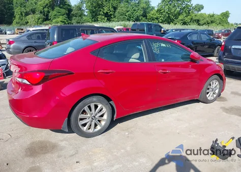 2015 Hyundai Elantra Se из США, поврежденный, VIN KMHDH4AE2FU419881